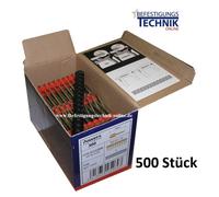 500 clous à béton 15mm en magasin pour goujonneuse Spit P370 SC 9-15C Berner B-FIRE MKB P