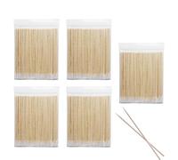 500 Cotons Tiges Pointus,Cotons-Tiges Pointus Avec Manche En Bois,Coton Tige,Pour Tatouage, Tatouage De Sourcil, Manucure De Beauté, Retrait De L'eye-Liner Intérieur,Cotons-Tiges De Nettoyage Jetables