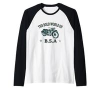500 Empire Star Bold World of BSA Motos Retro Manche Raglan