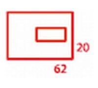 500 Enveloppes 16,2x22,9cm Forever à Fenêtre 45x100mm 90g/m² Blanc Blanc G