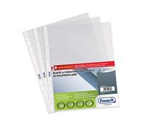 500 Enveloppes à perçage universel Superior polypropylène 22 x 30 cm transparent