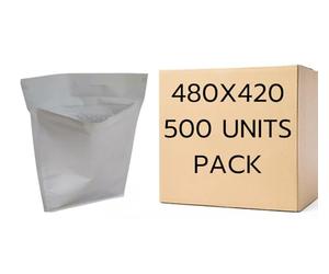 500 Enveloppes BULLES blanches TAILLE L 420X480 MM Enveloppe matelassée pour une expédition en pochette avec protection