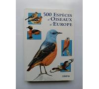 500 espèces d'oiseaux d'Europe