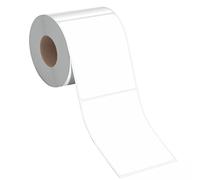 500 étiquettes vierges, étiquettes rectangulaires à code couleur avec ligne de perforation pour projets d'organisation de la maison, bacs, contenants de stockage de cuisine, articles de bureau