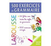 André Vulin – 500 exercices de grammaire – Méthode de langue – Broché