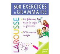 André Vulin – 500 exercices de grammaire – Méthode de langue – Broché