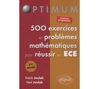 500 Exercices Et Problèmes Mathématiques Pour Réussir En Ece - 1e Année