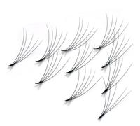 500 extensions de cils 5D, cils en éventail préfabriqués, cils bouquet volume russe, cils évasés, cils touffetés, 120 pièces, ultra-légers, sans nœuds (11 mm, D-Curl 0,07 mm)