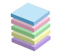 500 Feuilles Notes Autocollantes Couleur Notes Adhésives Notes Self-sticky