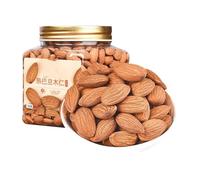 500 g d'amandes grillées, grandes, croquantes et riches en saveur ; Prêt à manger, aucun décorticage requis ; Pack format familial