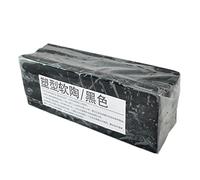 500 g d'argile polymère au four à cuire au four à la main Prototype Matériau Sculpture Soil Céramique Argile Poupée Argile Noir