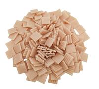 500 g de carreaux de mosaïque en quartz, pièces de mosaïque multicolores de 2 cm en pierres pour bricolage, artisanat, loisirs créatifs, décoration murale à la maison (rose)