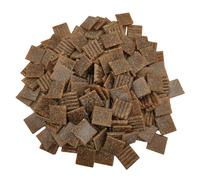 500 g de carreaux de mosaïque en quartz, pièces de mosaïque multicolores de 2 cm en pierres pour bricolage, artisanat, loisirs créatifs, décoration murale à la maison (café)