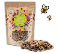 500 g de graines de prairie colorées pour un pâturage fleuri pour les abeilles - Graines de fleurs sauvages multicolores & riches en nectar pour abeilles & papillons (ebook GRATUIT inclus)