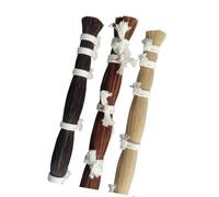 500 G De Prêle Blanche Noire Et Brune Pour Archet De Violon 4/4 Accessoires Pour Cheveux(White)