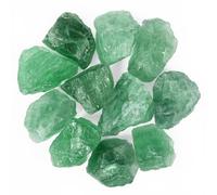 500 g Pierres Brutes de Fluorite Verte - Cristaux Naturels Non Polis pour Décoration, Polissage, Cabbing, Wire Wrapping et Loisirs Créatifs