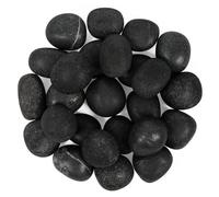 500 g Pierres Roulées Shungite - Cristaux Naturels Poli pour Protection, Ancrage, Méditation & Nettoyage Énergétique