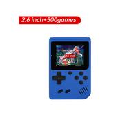 (500 Games BL) Console de jeux vidéo 400 en 1, rétro, portable, mini, avec écran LCD couleur 3 pouces
