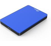 500 Go Bleu Disque Dur Externe Portable Usb 3.0 Super Rapide Vitesse De Transfert Pour Une Utilisation Avec Un Pc Windows, Apple Mac, Xbox One Et Ps4