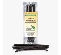 500 Grammes de Gousses de Vanille Bourbon de Madagascar - 16 cm -Planifolia - Qualité Premium - Savoureuses et Aromatiques - 100% Naturelles - Idéal pour Pâtisseries et Desserts
