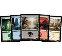 500 Magic: The Gathering Basic Lands - 100 of Each Land Type (Plains, Islands, Swamps, Mountains, Forests)