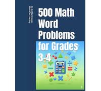 500 Math Word Problems for Grades 3-4: MentaFlex Learning