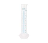 500 ml Cylindre de mesure en plastique Gradué, équipement de cylindre mesure du liquide laboratoire avec une large base stable pour le test laboratoire Test du tube liquide chaud