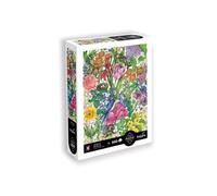 Sentosphère - Puzzle - 500 pièces - Style Botanique et Zoologie - Fleurs de Printemps - Illustration de Marie-Pierre Émorine - Coffret créatif pour Adultes et Enfants - À partir de 8 Ans - 7315