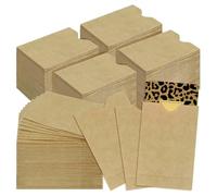 500-Pack Card Sleeve Envelopes for Credit, Hotel Key, ID, and Gift Cards