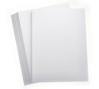 500 Pages Brillant Neige Blanc A4 Lisse Carte 160gsm Craft Hobby D Photocopie