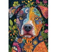 500 Pages Dogs Mandalas Fun: Creative Coloring Book for Adults and Kids.: Giant coloring book: 500 pages of relaxing dog mandala artwork.