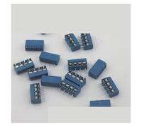 500 pcs 4 Pin Screw blue PCB Terminal Block Connector 5mm Pitch MQXFCZUX