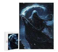500 PCS Casse-têtes pour Adolescents Dark Wizard Holding Crescent Moon Casse-têtes pour Adolescents Activités Familiales pour Anniversaire, Noël Et Cadeaux Uniques 500 PCS