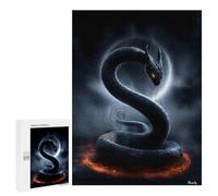 500 PCS Casse-têtes pour Adolescents Serpent of The Veil - Flamebound Lunar Coil Casse-têtes pour Adultes Jeux Familiaux Défi Difficile Aidez Votre Cerveau À Faire Travailler 500 PCS