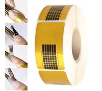 500 pcs CHABLON PATRON ADHESIF PR NAIL ART Sculpting Extension Forms Manucure UV Gel