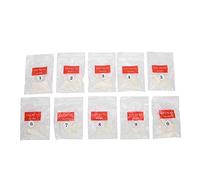 500 pcs Faux Ongles Conseils Artificiels Français Demi Manucure Nail Art Accessoire Qualité Professionnelle Matériau ABS Naturel Transparent 10 Tailles pour La Maison Salon de (Self Color)