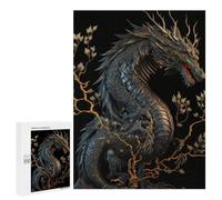 500 PCS Jeux De Puzzle pour Adolescents Dragon's Majesty in Art Jeux De Puzzle pour Adolescents : Détente, Divertissement Et Humour, Cadeaux Anti-Stress 500 PCS