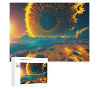 500 PCS Jeux De Puzzle pour Adolescents Explosive Cosmic Event on Alien Planet Jeux De Puzzle pour Adolescents : Détente, Divertissement Et Humour, Cadeaux Anti-Stress 500 PCS
