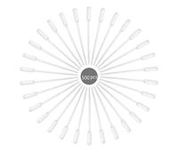 500 Pcs Pipettes de Précision, Pipette de Transfert en Plastique, Pipette Compte-gouttes 0,5 ml, Compte-Gouttes pour Transfert d'huiles Essentielles de Parfums Peintures Acryliques et Laboratoires