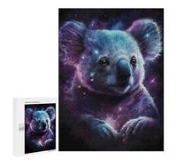 500 PCS Puzzle Cosmic Koala Art Print-5 Puzzle pour Adolescents Course De Vitesse Manuelle Liste De Souhaits avec Le Père Noël Jouets Jeux Éducatifs 500 PCS