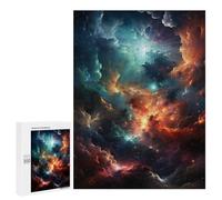 500 PCS Puzzle Cosmic Nebula Sky-1 Puzzle pour Adolescents Course De Vitesse Manuelle Liste De Souhaits avec Le Père Noël Jouets Jeux Éducatifs 500 PCS