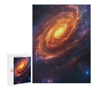 500 PCS Puzzle Cosmic Spiral Galaxy-2 Puzzle pour Adolescents Course De Vitesse Manuelle Liste De Souhaits avec Le Père Noël Jouets Jeux Éducatifs 500 PCS
