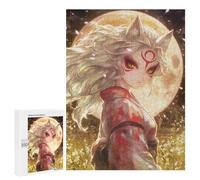 500 PCS Puzzle Fox Mask Moonlit Fantasy Puzzle pour Adolescents Course De Vitesse Manuelle Liste De Souhaits avec Le Père Noël Jouets Jeux Éducatifs 500 PCS