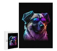 500 PCS Puzzle pour Adolescents Anatolian Shepherd Dog Puzzles pour Adultes Jeu Manuel Assemblage De Motifs Cadeaux Uniques pour Anniversaire Et Noël 500 PCS