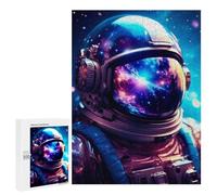 500 PCS Puzzle pour Adolescents Astronaut Blue Puzzle pour Adultes Jouets Anti-Stress Analyse Et Logique Interaction Parent-Enfant 500 PCS