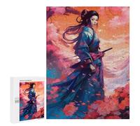 500 PCS Puzzle pour Adolescents Beatiful Girls Flowers Puzzles pour Adultes Jeu Manuel Assemblage De Motifs Cadeaux Uniques pour Anniversaire Et Noël 500 PCS