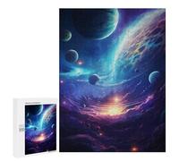 500 PCS Puzzle pour Adolescents Colorful Space Scene Puzzles pour Adolescents, Jeux Familiaux, Analyse Et Logique, Défi Éducatif 500 PCS