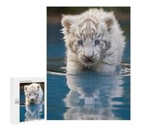 500 PCS Puzzle pour Adolescents Cute Baby Tiger Puzzles pour Adolescents, Jeux Familiaux, Analyse Et Logique, Défi Éducatif 500 PCS