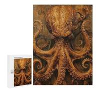 500 PCS Puzzle pour Adolescents Ethereal Kraken Puzzle Adulte, Jouet, Décoration Murale, Course De Vitesse Manuelle, Cadeaux Uniques pour Anniversaire Et Noël 500 PCS
