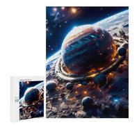 500 PCS Puzzle pour Adolescents Future World Puzzle pour Adultes Jouets Anti-Stress Analyse Et Logique Interaction Parent-Enfant 500 PCS